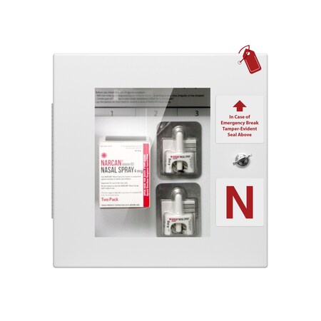 Aek Naloxone Cabinet  VA Version  w breakable seal and N EN9596